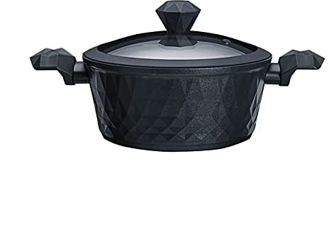 Karaca BioDiomand Casserole à base d'induction,2,6 litres avec poignées antibactériennes