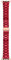 Michael Kors Women's Red Stainless Steel Band for Apple Watch®, 38/40/41mm (Model: MKS8047), Red, One Size, Band for Apple Watch®