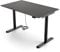 Yaasa Desk Basic S Kinderschreibtisch Höhenverstellbar, 120x70 cm, Schwarz, inkl. Tastensperre und USB-Ladeanschluss, Mitwachsender Schreibtisch