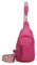 OBC Damen Bodybag Sling Tasche Rucksack Gürteltasche Crossbag Crossover Schultertasche Crossbody Brusttasche Umhängetasche Pink