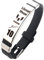 Messi Fußballstern-Lederarmband, Armband, Party, Sportarmband für Männer und Frauen, 23 cm, Leder