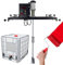 QUTBAG 980 W IBC-Rührwerk, 1000 ml elektrische Tankmischermaschine mit klappbarem Propeller und verstellbarem Stützaufhänger, Farbmischausrüstung für Tintenlöser-Rührwerk