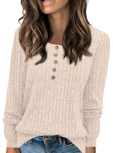 Damen Pullover Elegant Winter Pulli Frauen Pullover Mit Heizung Damen Pullover Beige Off Shoulder Pullover Damen Pullover Winter Lang Oxmo Pullover Damen Strickpullover Y2K Glitzerpulli