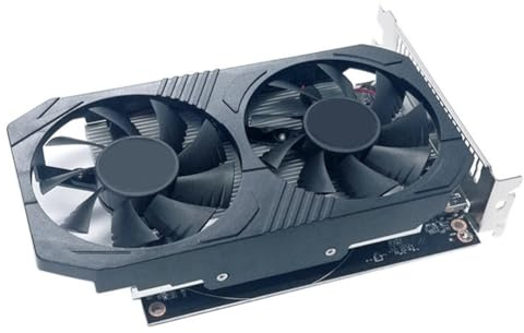 Evzvwruak For AMD RX550 4GB HD Graphic DDR5 28Nm 1183(MHz) 1500(MHz) 128Bit DVI+HD+DP PCI-E 2.0 Video Card Computer Spare Parts Accessories