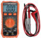Digitalmultimeter, VC201 Spannungs-Stromprüfer Widerstands-Elektromultimeter mit Messung von 1,5 V, 9 V Batterie