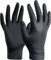 10 Boxes (1000 Gloves) Black Nitrile Disposable Gloves Powder Free, Food, Care, Hair & Beauty, Mechanical, Industry, Cleaning (Black, Medium)