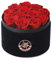 Dekun12 Rose Eternali Rosa Eterna nella Scatola 12 Regali di Rosa Eternizzata Regali per lei Regali Romantici Regali per Amici Regali per la Festa della Mamma Compleanno (Cassetta Nera e Rose Rosse)