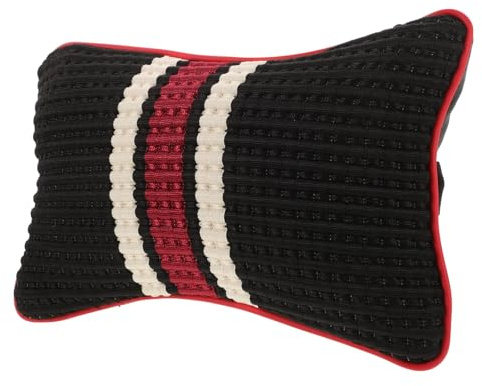 SOLUSTRE Car Seat Neck Pillow Atmungsaktives Nackenkissen Mit Stilvollem Design Für Komfortable Autofahrten Für Längere Reisen Und Vielseitige Anwendungen