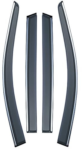 PIWINE Sonnenschutz für Autofenster Fenster Visier Vent Markise Regen Schutz Abdeckung Für Toyota Für Camry XV50 Limousine Für Daihatsu Für Altis Aurion 2012-2017