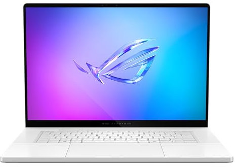 ASUS ROG Zephyrus G16 GU605CW Laptop | 16 2,5K 240Hz/0,2ms 16:10 OLED Display | Intel Core Ultra 9 285H | 32GB RAM | 2TB SSD | NVIDIA RTX 5080 | Win11 Home | QWERTZ | Platin White | 3Monate GamePass