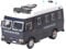 Mini Auto Spielzeug 1:43 Für Iveco A55 F13 Polizeiauto Gendarmentransporter Simulation Automodelle Sammlerspielzeugauto Blau Wohnkultur