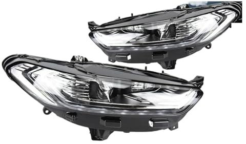 Faro De Estilo De Coche Para Ford Para Fusion Para Mondeo H7 D2H 2013-2016 Linterna LED Para Cabeza Hid Señal Dinámica Bi Xenon Haz LED Cubierta Lente Faro(Led Projector Lens)