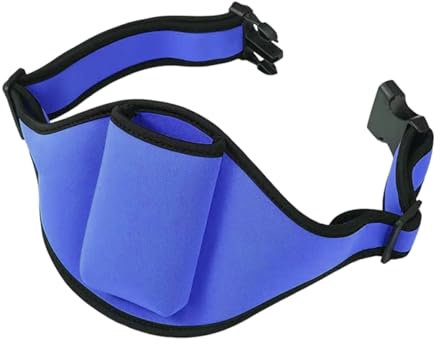 BommFu Fitness Instructors Microphone Belt - Fitness Instructor Microphone Carrier Holder | Sturdy Speaker Waistband Yoga Phone Carrier Packs for Workout Dancing Theater