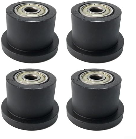 Rudergerät Ersatzrollen, 4-teiliges Rad-Set für Fitnessgeräte