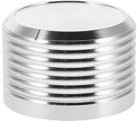 DIYEAH Aluminiumlegierung Potentiometerknopf mit 6mm Wellenloch und Geriffelter Oberfläche Präzise Lautstärkeregelung für Gitarren und Professionelle Audioanlagen im Studio oder Zuhause