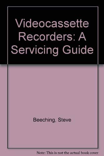 Videocassette Recorders A Servicing G