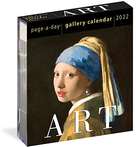2022 Art Gallery Calendar: A Year of Masterpieces on Your Desk.