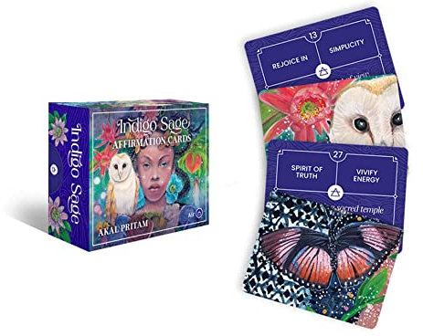 Indigo Sage: Affirmation cards