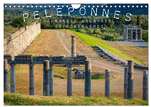 Peleponnes, traumhafte Halbinsel Griechenlands (Wandkalender 2026 DIN A4 quer), CALVENDO Monatskalender: Die Peleponnes, ein antikes Kleinod mit traumhafter Landschaft (CALVENDO Natur)