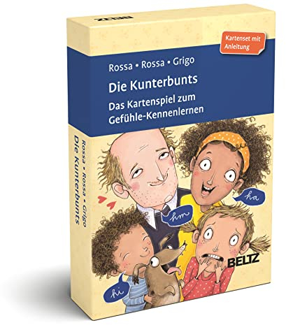 Die Kunterbunts: Das Kartenspiel zum Gefühle-Kennenlernen. Kartenset mit 120 Karten. Mit 24-seitigem Booklet. Mit Online-Material (Beltz Therapiespiele)