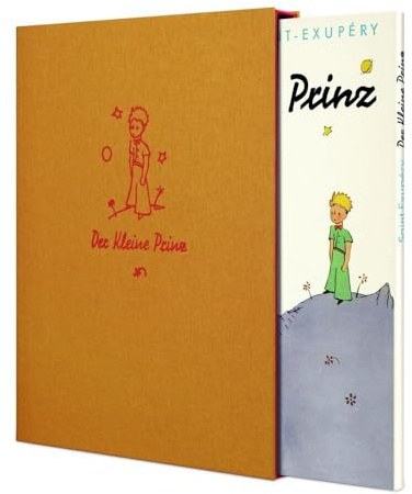Der kleine Prinz. Faksimile in Geschenkbox: Erstausgabe in leinenbezogener Magnet-Klappbox: Erstausgabe in leinenbezogener Magnet-Klappbox / Faksimile der Erstausgabe vom Juni 1950