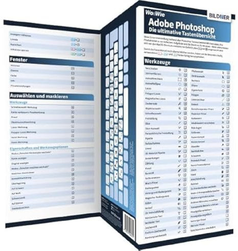 Photoshop - Die ultimative Tastenübersicht (für die Version CC = Creative Cloud)