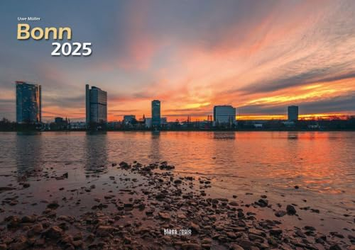 Bonn 2025 Bildkalender A3 quer, spiralgebunden