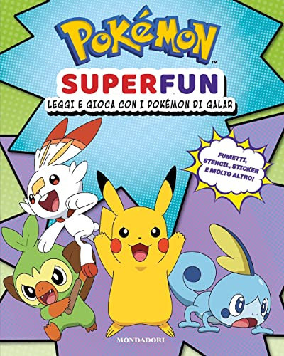 Pokémon Superfun. Leggi e gioca con i Pokémon di Galar. Con adesivi. Ediz. a colori (Licenze)