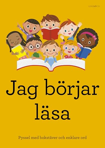 Jag börjar läsa: Pyssel med bokstäver och enklare ord