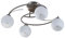 Lindby Deckenlampe Glas Metall nickel matt, Deckenstrahler 4x E14 max. 40W ohne Leuchtmittel Deckenleuchte Schlafzimmer Flur Wohnzimmerlampe