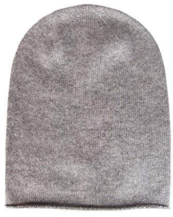Zwillingsherz Slouch-Beanie-Mütze aus 100% Kaschmir - Hochwertige Strickmütze für Damen Mädchen Jungen - Hat - Unisex - One Size - warm und weich im Sommer Herbst und Winter - HGR