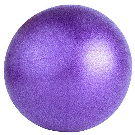 CxIACom Yoga-Ball, explosionssicher, verdickend, Fitness, Mini-Pilates-Fitball, für Kinder und Frauen, Grau