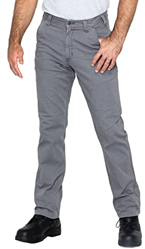 Carhartt Herren Rugged Flex Rigby Dungaree Unterhose, Gravel, 52W / 32L