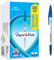 Paper Mate 045 Kugelschreiber | Mittlere Spitze (1,0 mm) | blaue Tinte | 50 Stück