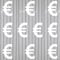 GreenIT 10 Aufkleber 5cm Euro Zeichen Symbol Tattoo Deko Folie für Schaufenster Fenster Scheibe (weiß)