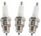 AISEN 3x Zündkerze für Simson SR1 SR2 S50 S51 S70 S53 Schwalbe KR SR 50 AWO Sport Touren S 425 T