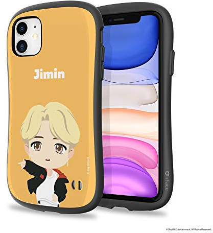 iFace TinyTAN First Class Designed for iPhone 11 (6,1 Zoll) - Cute Shockproof Dual Layer [Hard Shell + Bumper] Phone Case - Jimin