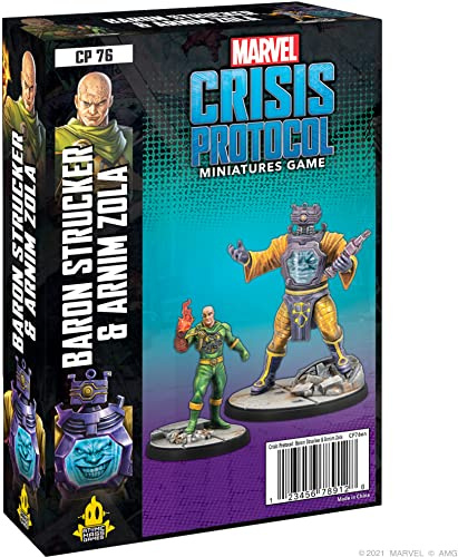 Atomic Mass Games - Marvel Crisis Protocol -Baron Von Strucker & Arnim Zola