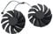 RAKSTORE GA92S2U Ventilateur de carte graphique 88 mm Compatible avec ZOTAC RTX 3080 3080 Ti 3090 3070 Ti AMP Holo Ventilateur silencieux (B)