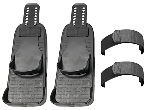 Harilla Rudergerätepedale Übungspedale Ellipsentrainer Fußpedale Rudergerät Stationäre Pedale für Fitnessgeräte Ersatzteile