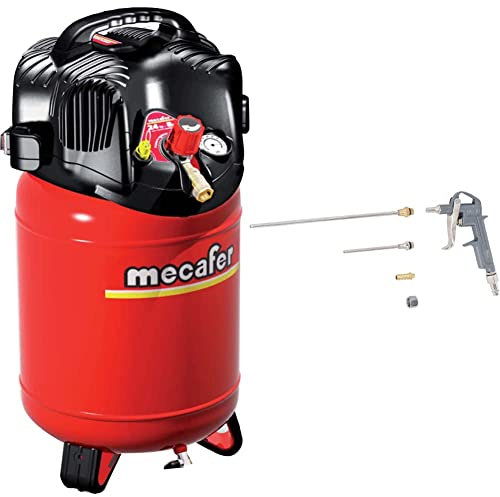 Compresseur 24l 1,5hp Twenty & BGS 3215 | Soufflette à air comprimé | fonte d’aluminium | 3 buses