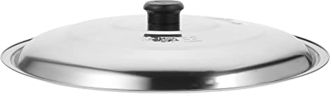 Angoily Couvercle De Casserole En Acier Inoxydable Couvercle Universel En Acier Inoxydable Couvercle De Couvercle De Casserole De 35 Cm Couvercle De Poêle Couvercles D'ustensiles De