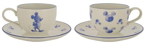 Enesco Disney Mono - Taza de té y platillo accesorios para el hogar