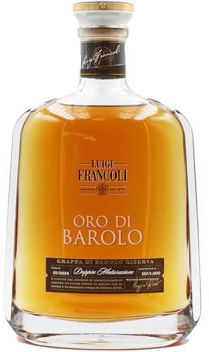 Luigi Francoli Grappa di Barolo Riserva Oro di Barolo 42,5% Vol. 0,7l