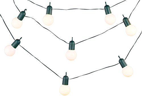 Lunartec Glühlampen-Lichterkette: LED-Lichterkette mit 20 Lämpchen, Versandrückläufer (Glühbirne Indoor, LED Glühbirnenform, Lichtschlauch)