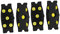 Sosoport Flexible Überschuhe Mit Spikes Für Wanderschuhe Greifer Zum Klettern Auf Schneefeldern Einfache Anwendung Für Outdoor-aktivitäten
