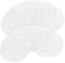 Healvian 4 Stück 1 rundes Wattepad Runde Wattepads für das Gesicht Make-up-Pads Tücher make up pads abschminkpads Wattepads zum Entfernen von Make-up Gesichtspads reine Baumwolle Weiß