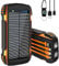 56800mAh& 65w Power Bank Battery Pack Solar Charger with 4 Built in Cables, USB-C Input/Output Fast Charging, Dual Bright Flashlight for Camping Outdoor, for iPhone Android