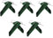 DEARMAMY 5 Paare Mittelalterliche Punk-armschützer Armschutz Wikinger Schild Schwertgürtel Wikinger Beinwickel Wikinger-rüstung Zauberer Zubehör Wikinger Kostüm Damen Gummi Green