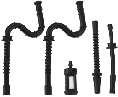 VGOL 1 Set Di Kit Combinato Tubo Flessibile Per Carburante Con Filtro Carburante Compatibile Con Stihl 028 029 034 036 039 MS290 MS340 MS390 Motosega Nero